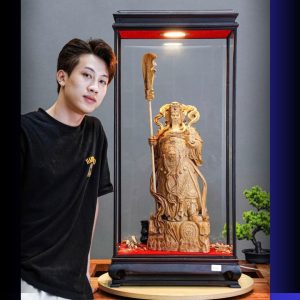 Mẫu Tủ Đèn Trần Cao 100 x Vuông 50cm