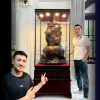 Tủ Đèn Trần Trạm Khắc Hoa Văn